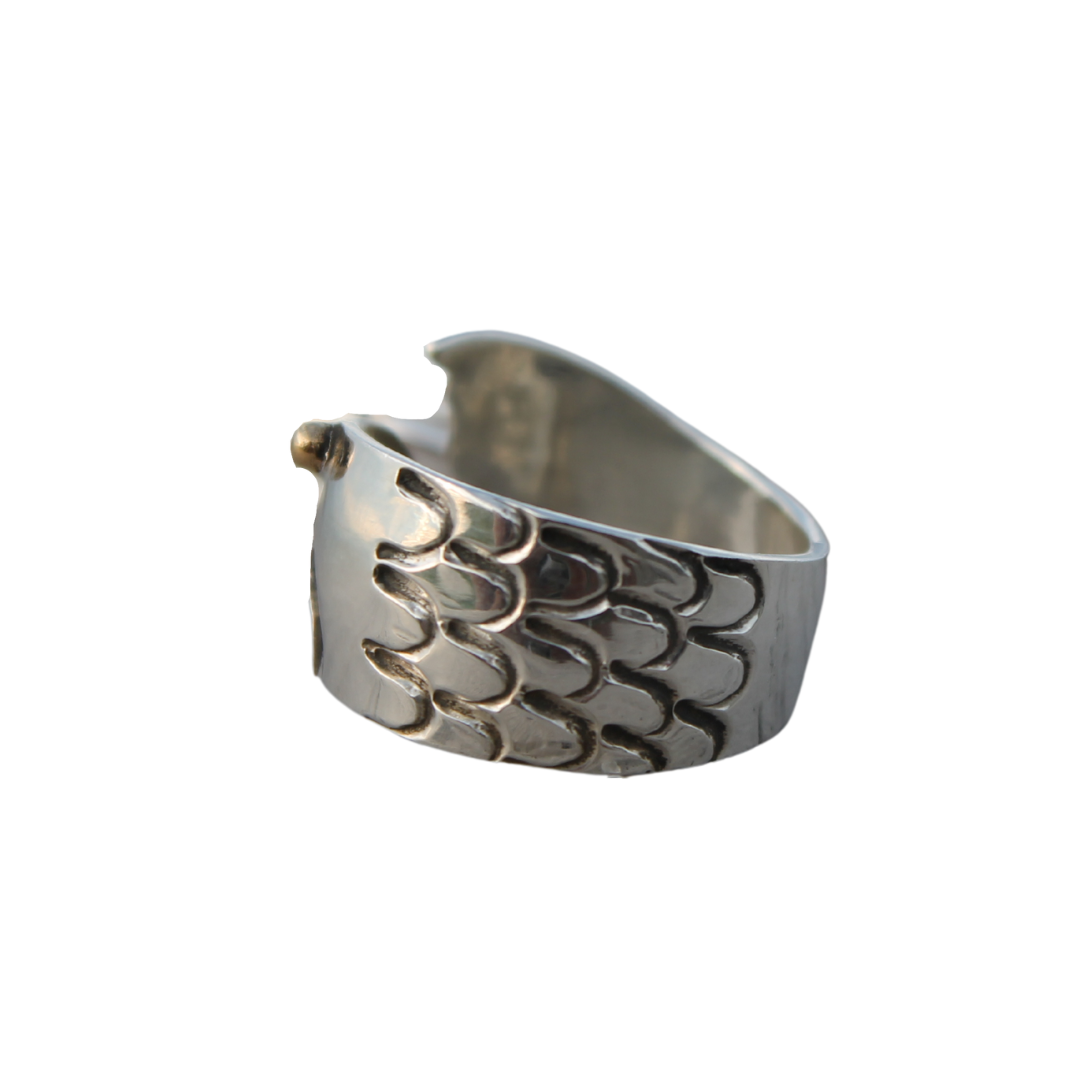 Sterling Silver Fish Ring – SoHo Arts Company
