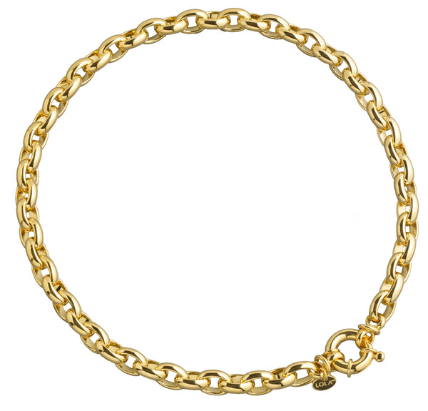 LOLA Gold Rolo Chain