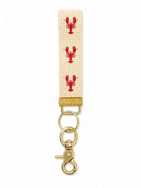 Rustic Marlin Keychain
