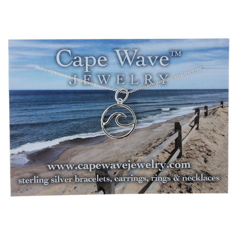Cape Wave Sterling Necklace