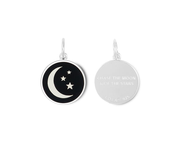 LOLA Moon & Stars Silver Pendant