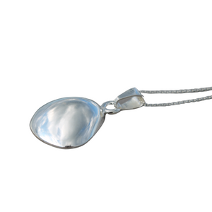 Smooth Clam Shell Necklace