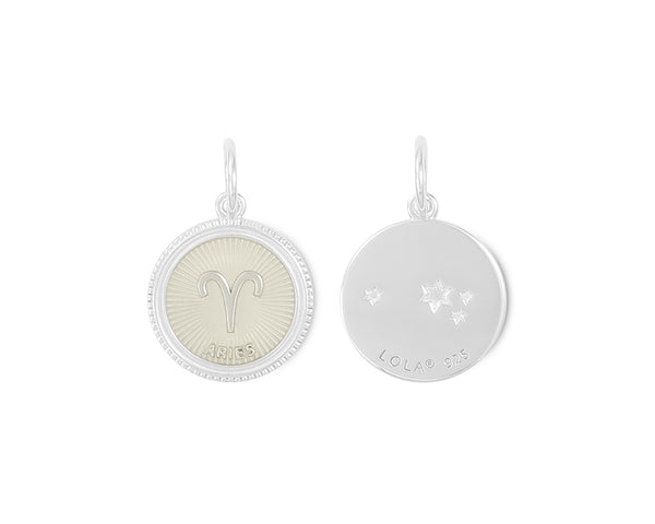 LOLA Zodiac Sign Silver Pendant