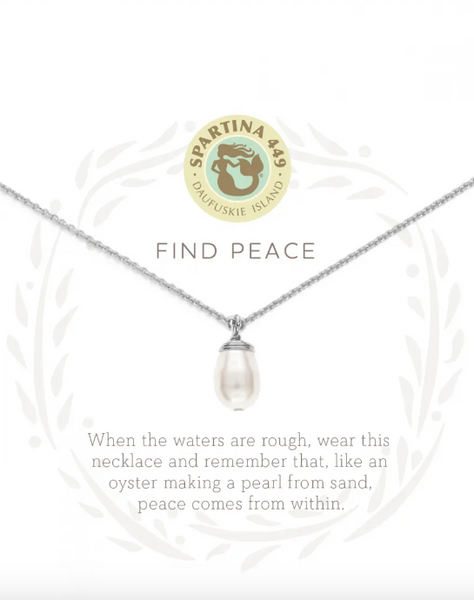 Find Peace Sea La Vie Necklace