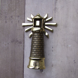 Brass Lighthouse Door Knocker